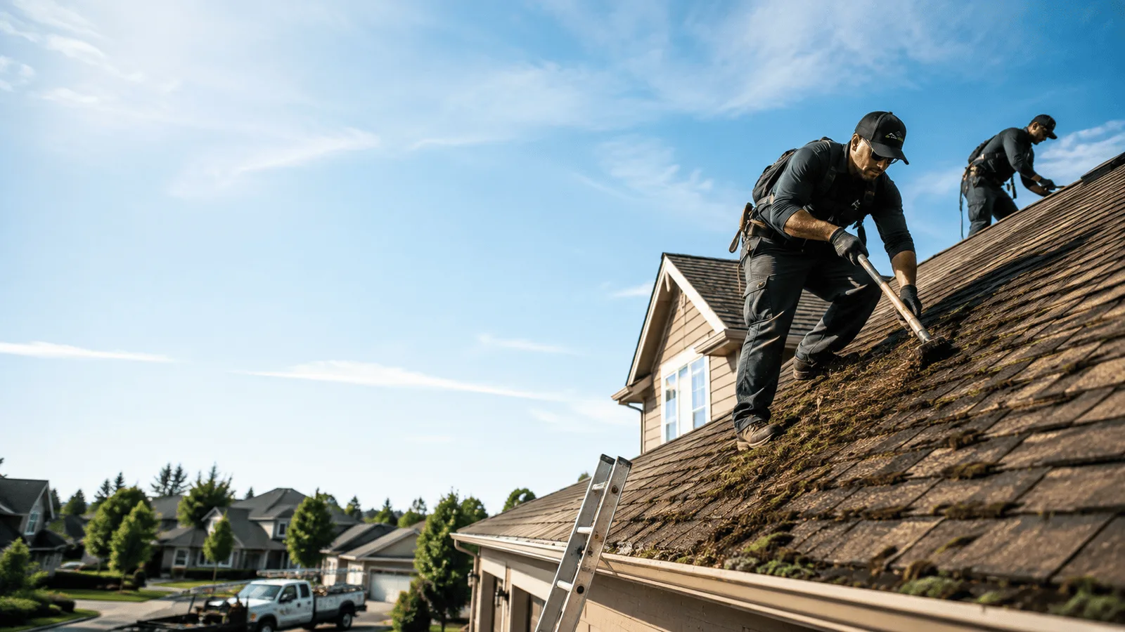Roof Moss Removal in Pacoima, CA near me
